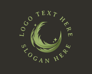 Marijuana - Natural Cannabis Marijuana logo design