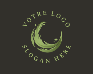 Natural Cannabis Marijuana Logo
