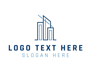 Commercial - Engineering Building Structure logo design