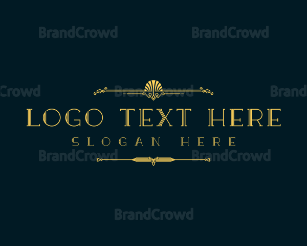 Art Deco Luxury Logo