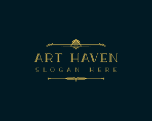 Art Deco Luxury logo design