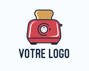 Red Bread Toaster Logo