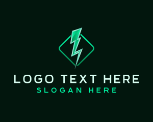 Charge - Electric Thunderbolt Charge logo design