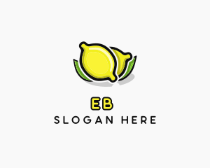 Lemon Fruit Citrus Logo