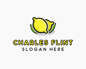 Lemon Fruit Citrus logo design