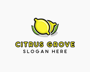 Citrus - Lemon Fruit Citrus logo design