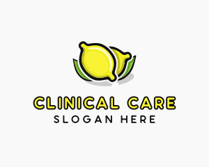 Lemon Fruit Citrus logo design