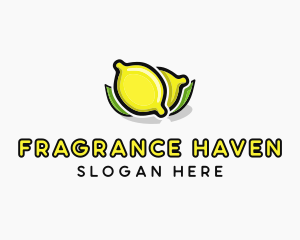 Lemon Fruit Citrus logo design