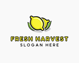Fruit - Lemon Fruit Citrus logo design