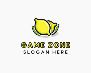 Lemon Fruit Citrus logo design