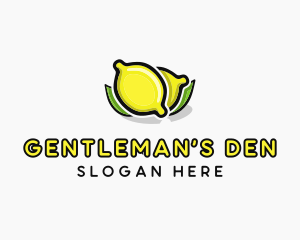 Lemon Fruit Citrus logo design