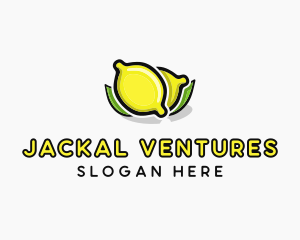 Lemon Fruit Citrus logo design