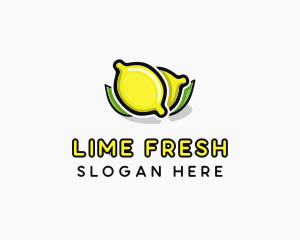 Lime - Lemon Fruit Citrus logo design