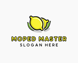 Lemon Fruit Citrus logo design