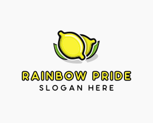 Lemon Fruit Citrus logo design