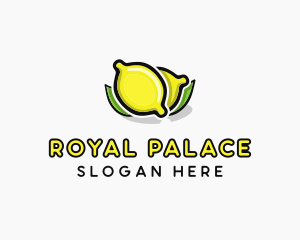 Lemon Fruit Citrus logo design