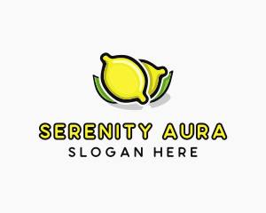 Lemon Fruit Citrus logo design