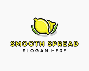 Lemon Fruit Citrus logo design