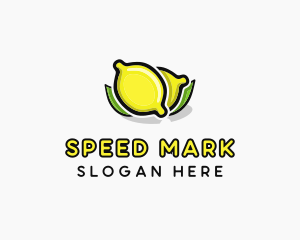 Lemon Fruit Citrus logo design