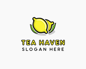 Lemon Fruit Citrus logo design