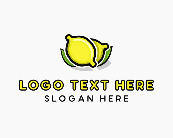 Citrus - Lemon Fruit Citrus logo design