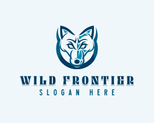Wild Wolf  logo design