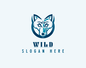 Wild Wolf  logo design