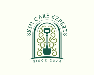 Lawn Care Shovel logo design