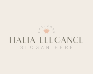 Elegant Beauty Boutique logo design