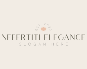 Elegant Beauty Boutique logo design