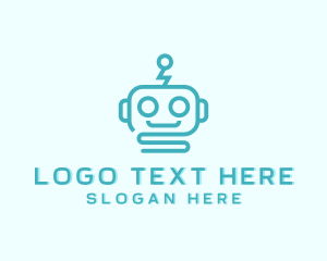 Educational Toy Robot logo design