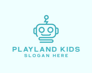 Educational Toy Robot logo design