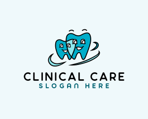 Happy Teeth Dental Care  logo design