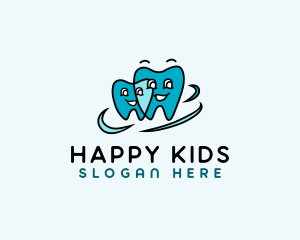 Happy Teeth Dental Care  logo design