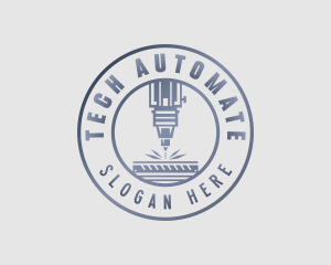 Laser Milling Automation logo design