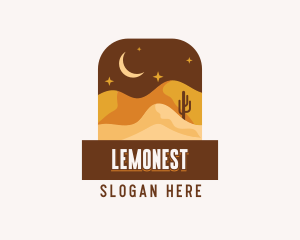 Starry - Desert Trekking Outdoor logo design