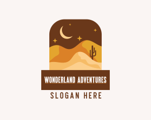 Desert Trekking Outdoor logo design