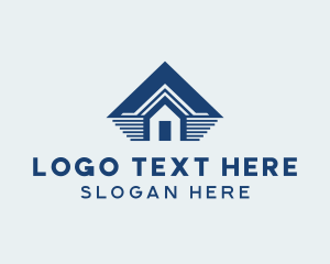 Construction - Roofing Home Residence logo design