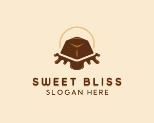 Chocolatier - Chocolate Candy Dessert logo design