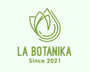 Essential Oil - Natural Organic Oil logo design