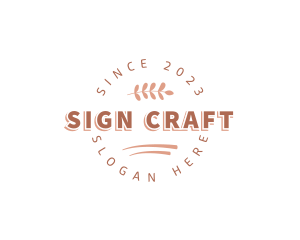 Souvenir Craft Business logo design