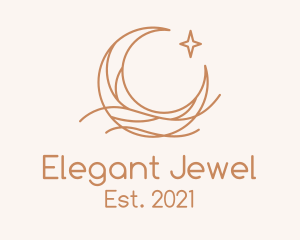 Moon Star Jeweler  logo design