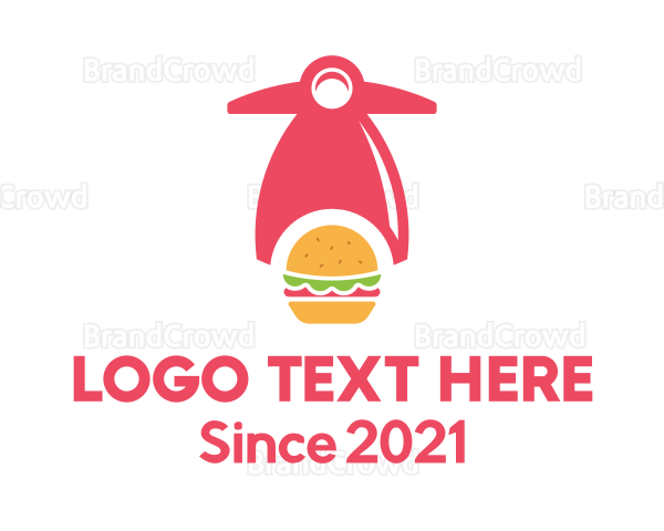 Fast Food Burger Logo