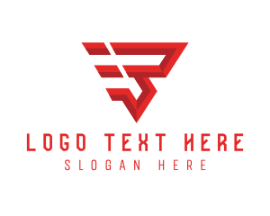 Geometric - Modern Professional Letter T logo design