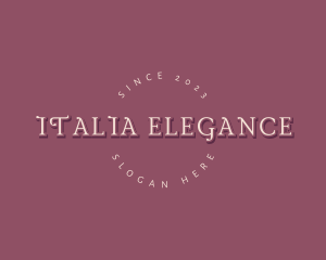 Elegant Feminine Business logo design