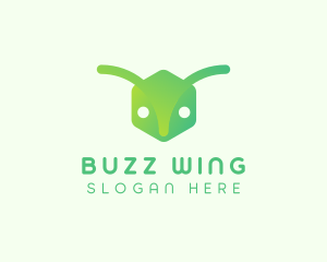 Ant Insect Bug logo design