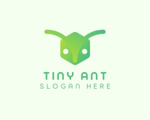 Ant Insect Bug logo design