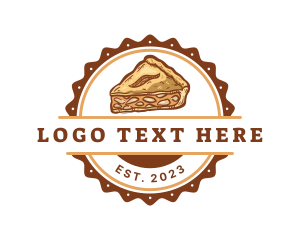 Treat - Sweet Pie Dessert logo design