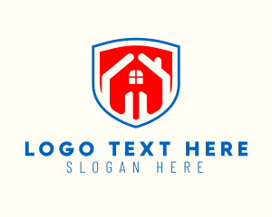 Village - House Shield Realty logo design