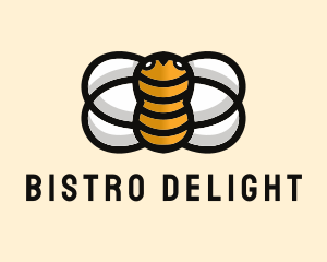 Yellow Bumble Bee  logo design